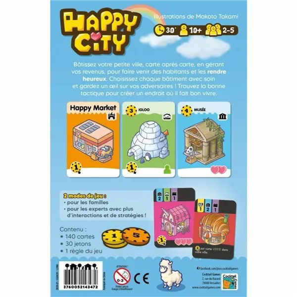 Board game Asmodee Happy City
