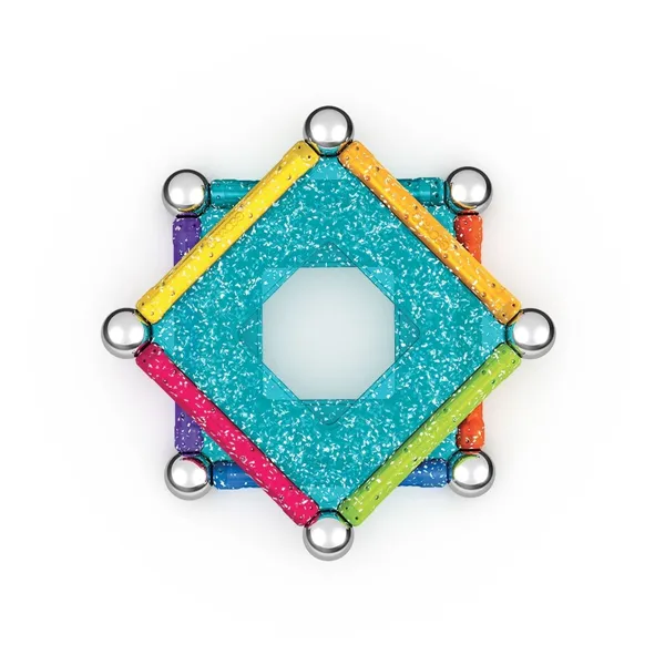 Playset Geomag Glitter (22 Pieces)