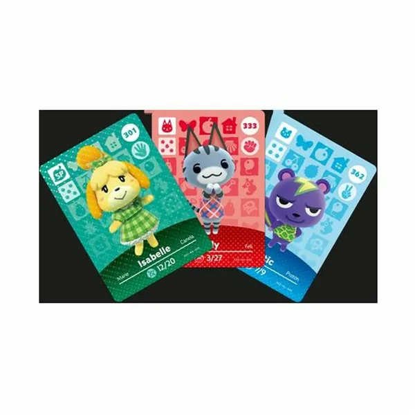 Interactive Toy Nintendo amiibo Animal Crossing Cards - Series 4 Pack 3 Pieces 3 Units