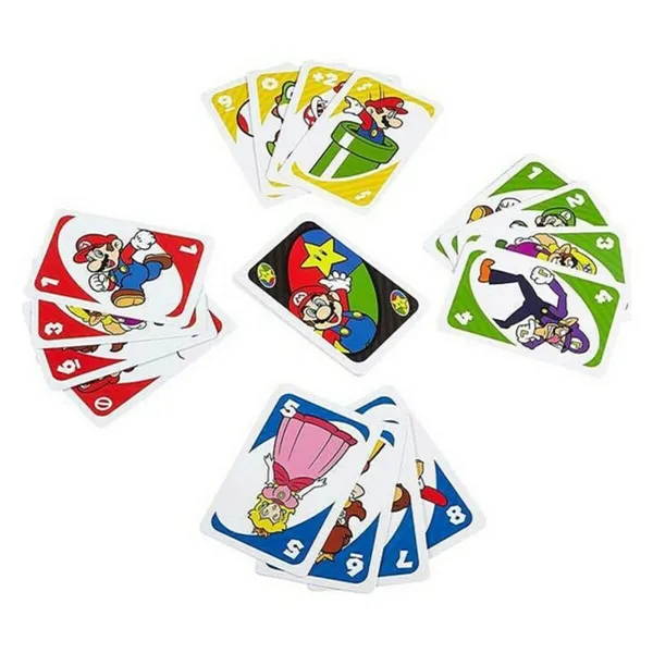Card Game UNO Super Mario Mattel DRD00