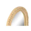 Wall mirror Home ESPRIT Natural Scandi 48 X 3 X 80 CM