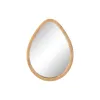 Wall mirror Home ESPRIT Natural Scandi 60 x 4 x 80 cm