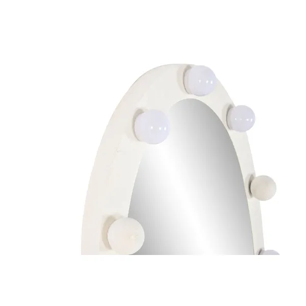 Wall mirror Home ESPRIT White Modern 56,5 X 7,5 X 167 CM
