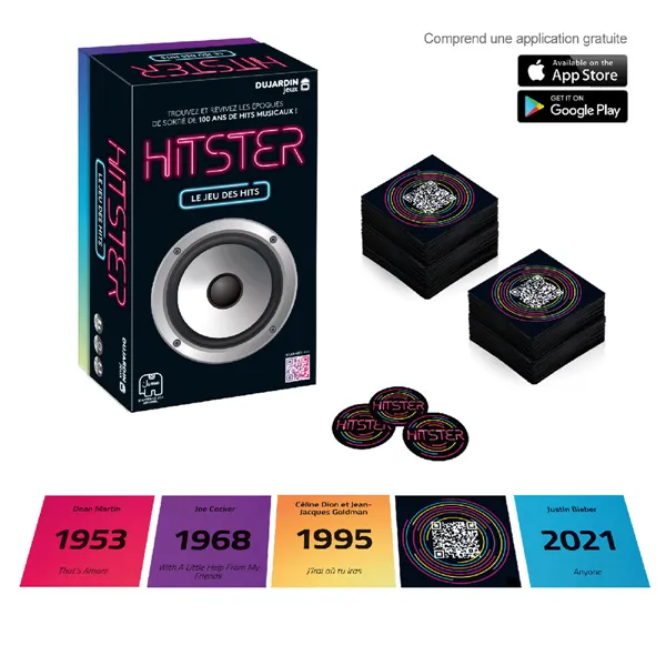 Board game Dujardin Hitster
