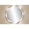 Wall mirror Home ESPRIT White Modern 100 X 7,5 X 100 CM