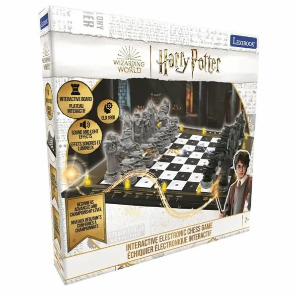 Board game Lexibook Électronique lumineux Harry Potter 34 x 34 x 3 cm 43 x 9 x 43 cm
