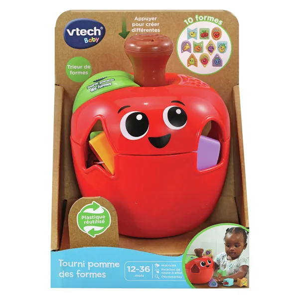 Baby toy Vtech Baby Tourni Pomme Des Formes
