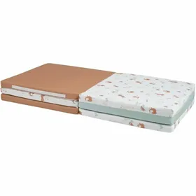 Seinäpeili Home ESPRIT Luonnollinen Boho 91 x 6 x 91 cm