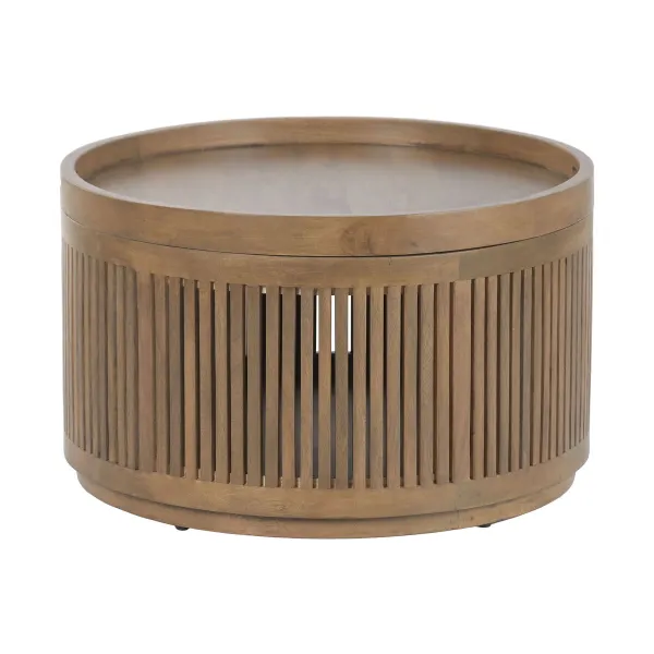 Diivanilaud Home ESPRIT Pruun 76 x 76 x 46 cm