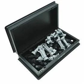 Eļļas un etiķa komplekts Home ESPRIT Balts Tumši brūns Bambuss Porcelāns 17 x 17 x 19 cm