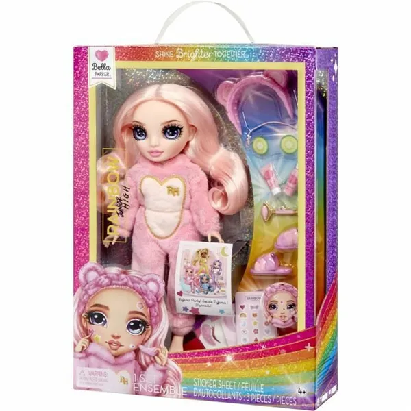 Baby doll Rainbow High Pajama Party Bella (Pink)