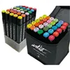 Set of Felt Tip Pens Alex Bog Luxury Canvas Gama Artist 30 Pieces Multicolour