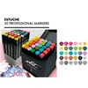 Set of Felt Tip Pens Alex Bog Luxury Canvas Gama Artist 30 Pieces Multicolour