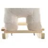 Šūpuļkrēsls Home ESPRIT Balts Dabisks Kuģis