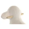 Šūpuļkrēsls Home ESPRIT Balts Dabisks Kuģis