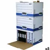 File Box Fellowes    Blue White 5 Units (33,5 x 55,7 x 38,9 cm)