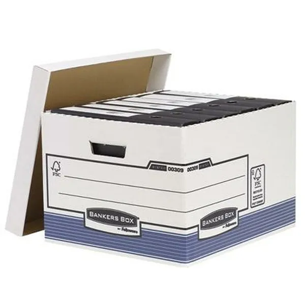 File Box Fellowes    Blue White Sheet 29,4 x 38,7 x 44,5 cm 10 Units