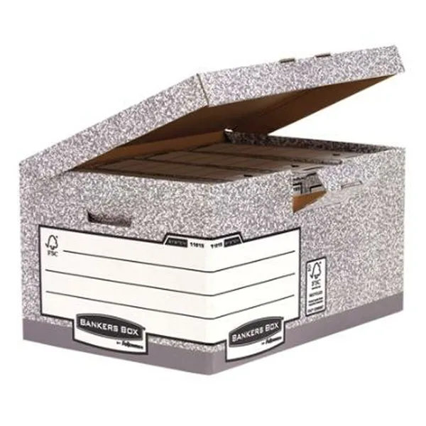 File Box Fellowes    Grey 10Units (31 x 39 x 56 cm)