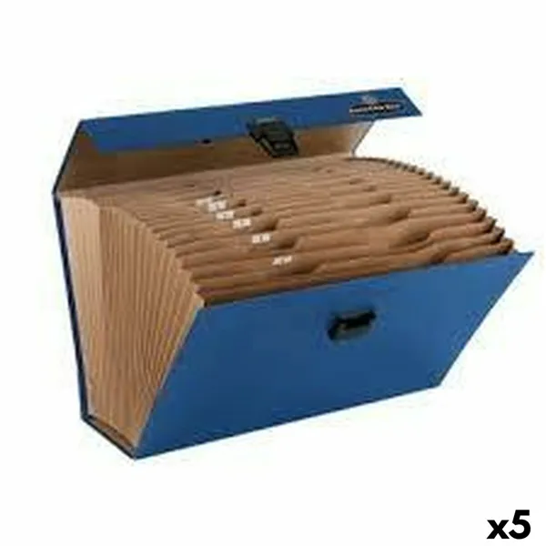 Organiser Folder Fellowes    Blue 25 x 36,2 x 12,4 cm Accordeon (5 Units)