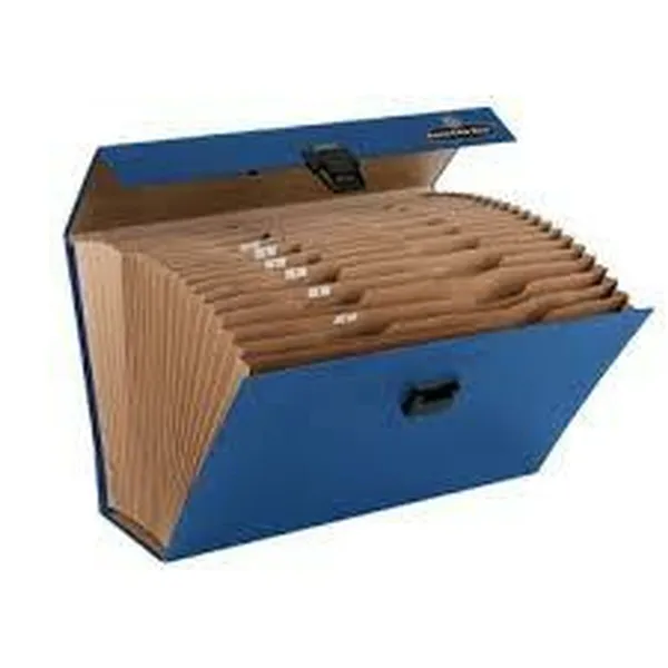 Organiser Folder Fellowes    Blue 25 x 36,2 x 12,4 cm Accordeon (5 Units)
