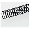 Binding Spirals Fellowes Black A4 Metal Ø 8 mm Binding 100 Pieces (16 Units)