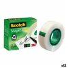 Adhesive Tape Scotch Magic Transparent White 19 mm x 33 m (12 Units)