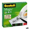 Adhesive Tape Scotch Magic 810 Transparent 25 mm x 66 m (9Units)