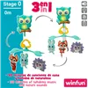 Cot Mobile Winfun Forest 3-in-1 31,5 x 42 x 24,5 cm Plastic (4 Units)