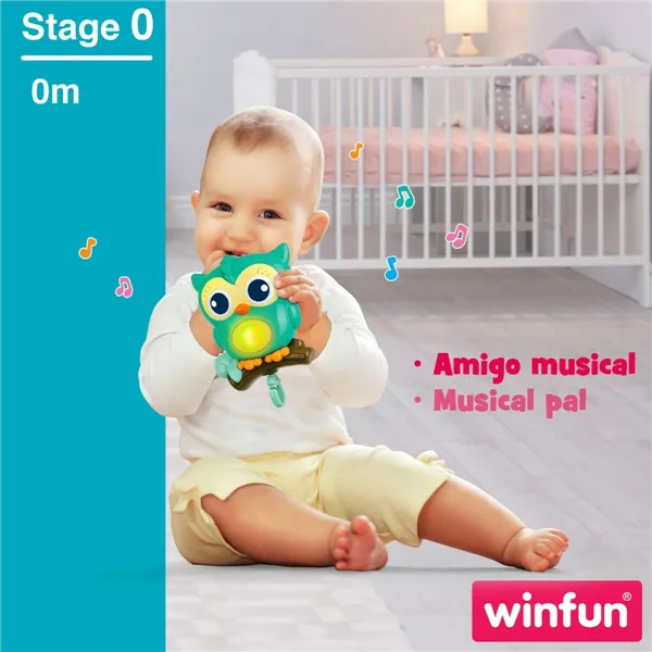 Cot Mobile Winfun Forest 3-in-1 31,5 x 42 x 24,5 cm Plastic (4 Units)