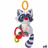 Rattle Cuddly Toy Winfun Racoon 14,5 x 20 x 9,5 cm (6 Units)