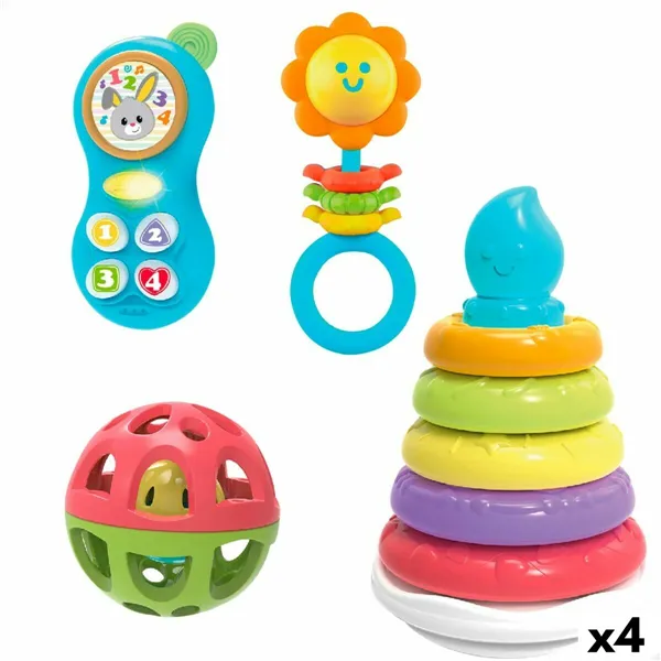 Set of Toys for Babies Winfun 13 x 20 x 13 cm (4 Units)