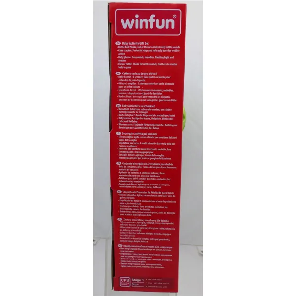 Set of Toys for Babies Winfun 13 x 20 x 13 cm (4 Units)