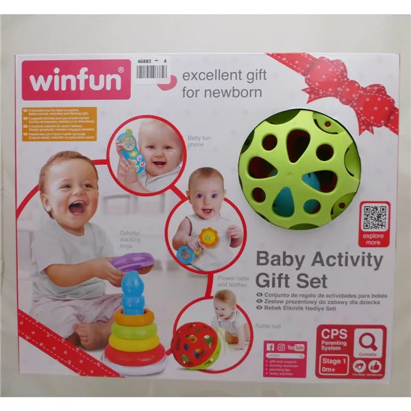 Set of Toys for Babies Winfun 13 x 20 x 13 cm (4 Units)