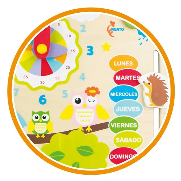 Educational Game Woomax Owls 30 x 3 x 30 cm (6 Units)