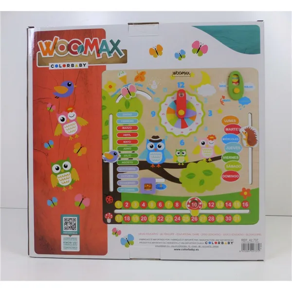 Educational Game Woomax Owls 30 x 3 x 30 cm (6 Units)