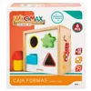 Child's Wooden Puzzle Woomax Shapes 13,5 x 7,5 x 13 cm (6 Units)
