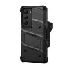 ZIZO BOLT Series - Armoured case for Samsung Galaxy S23 with 9H glass for screen + holder with stand (Black)