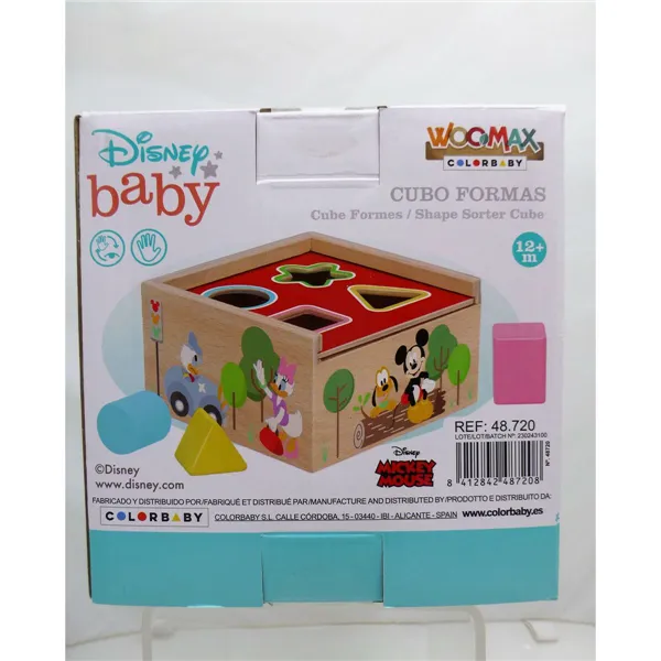 Child's Wooden Puzzle Disney 5 Pieces 13,5 x 7,5 x 13 cm (6 Units)
