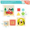 Stacking Blocks Disney 8 Pieces 4 Units 12,2 x 12,2 x 12,2 cm