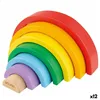 Skills game Woomax Rainbow 21 x 10 x 3,5 cm (12 Units)
