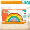 Skills game Woomax Rainbow 21 x 10 x 3,5 cm (12 Units)