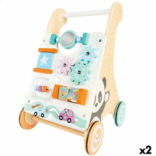 Wheeled walking frame Woomax 29,5 x 47 x 33 cm Activity centre (2 Units)