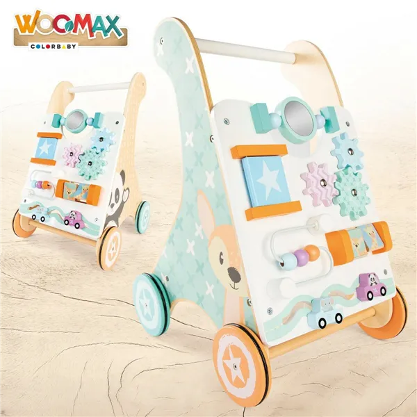 Wheeled walking frame Woomax 29,5 x 47 x 33 cm Activity centre (2 Units)