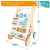 Wheeled walking frame Woomax 29,5 x 47 x 33 cm Activity centre (2 Units)