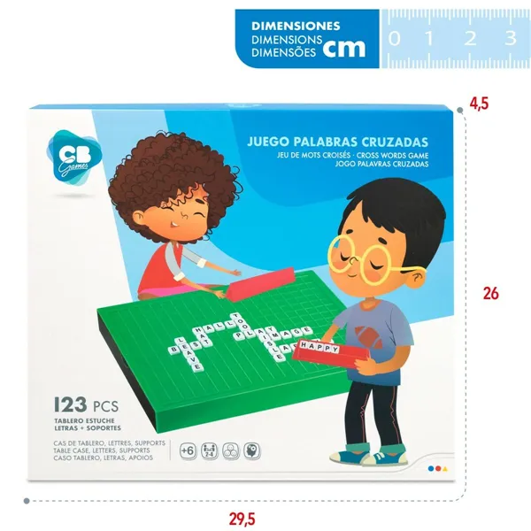 Word game CB Games   25,5 x 3 x 19 cm (6 Units)