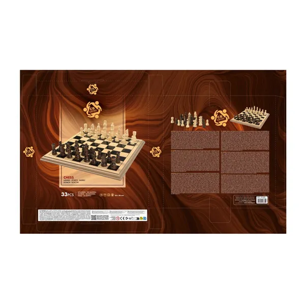 Chess CB Games Wood (4 Units)