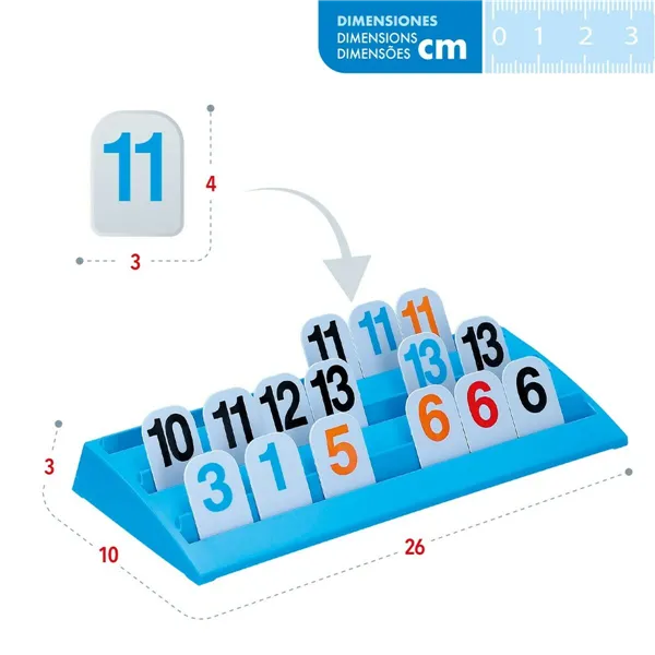 Board game CB Games   26 x 3 x 10 cm (107 Pieces) (6 Units)
