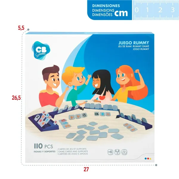 Board game CB Games   26 x 3 x 10 cm (107 Pieces) (6 Units)