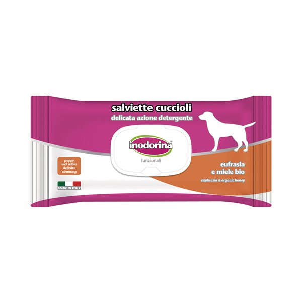 Wet Wipes for Pets Inodorina 40 Units