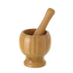 Mortteli ja survin Bambu 12 x 12 x 12 cm